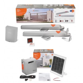 NICE HOME Aria 200 Starkit  Motorisation de portail à vérin avec pack solaire