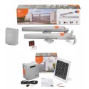 NICE HOME Aria 200 Starkit  Motorisation de portail à vérin avec pack solaire