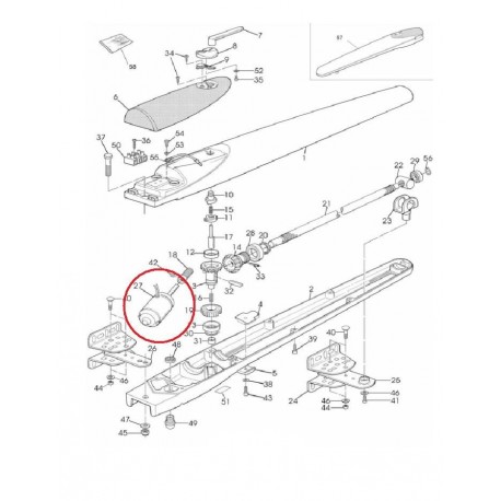 Mhouse moteur électrique 36V WG10 / WG10S