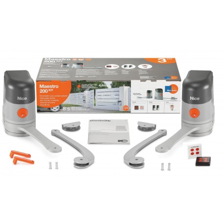 NICE HOME Motorisation portail battant MAESTRO 200 STARKIT