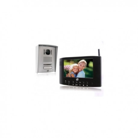 Wewoo - Interphone vidéo 1080P Visiophone sans fil Portier