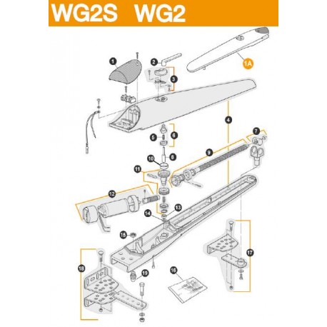 Mhouse Wg2 Wg2s Ensemble vis sans fins