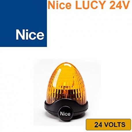 Feu clignotant - NICE - LUCY24 - Motorisation NICE Motorisation+